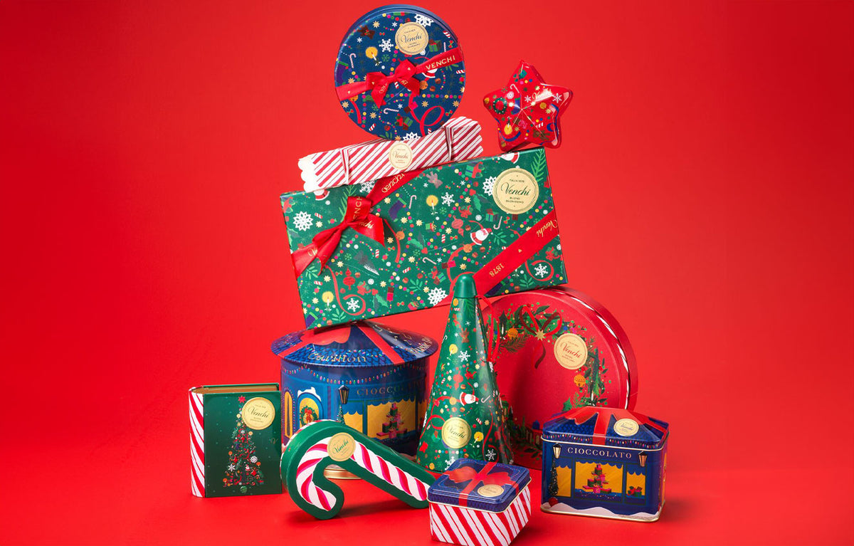 The limited edition Christmas 2023 collection Venchi Arabia