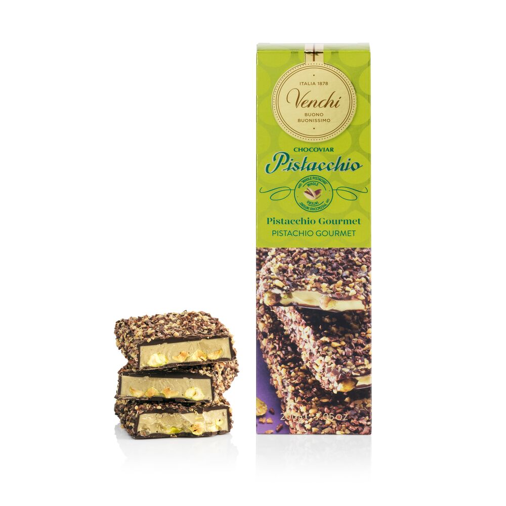 Chocoviar Pistachio soft bar 200 g