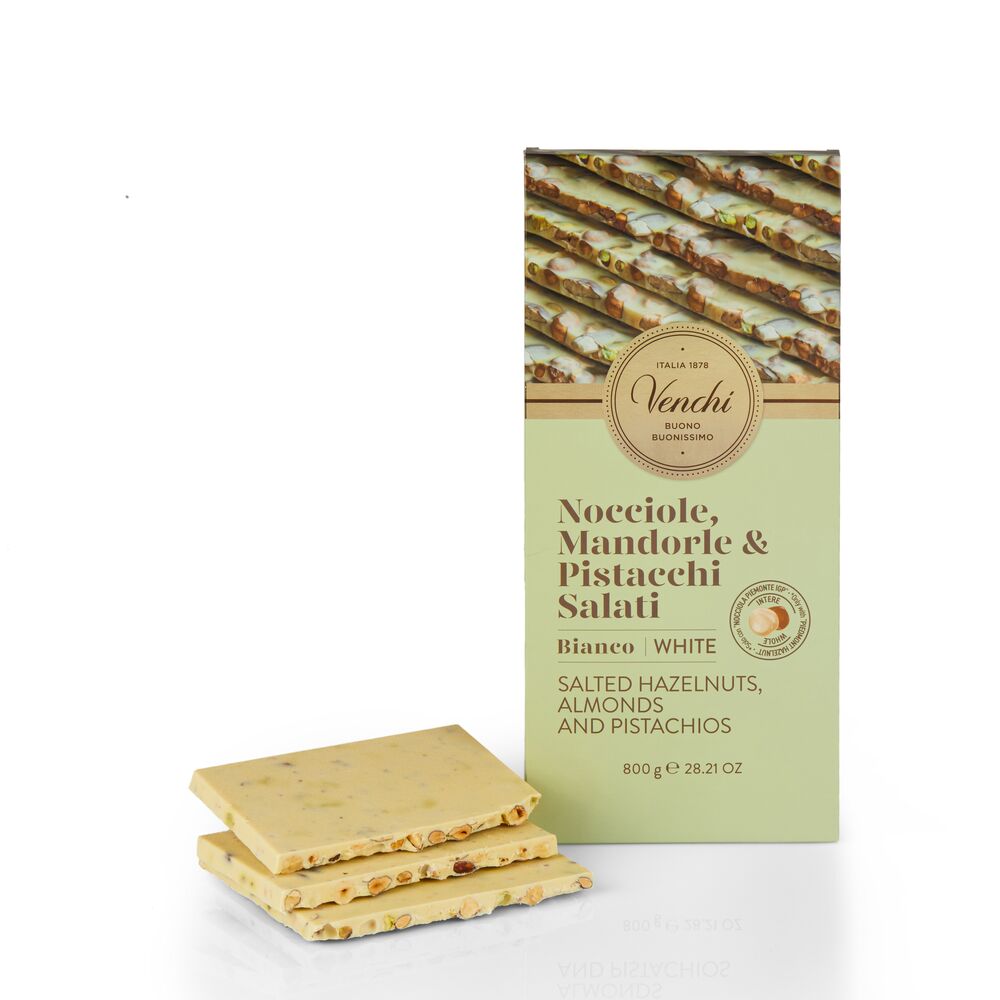 Salted White Chocolate Maxi bar 800 g