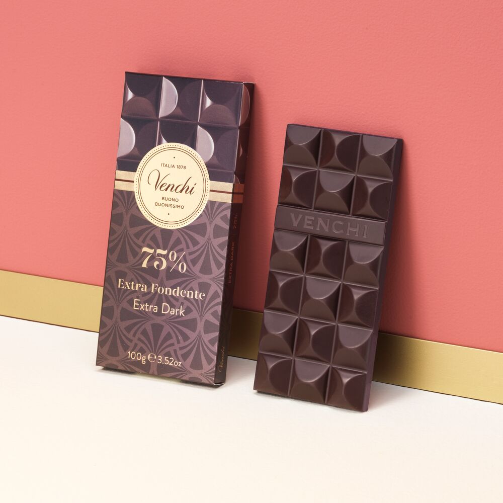 75% Dark Chocolate bar 100 g