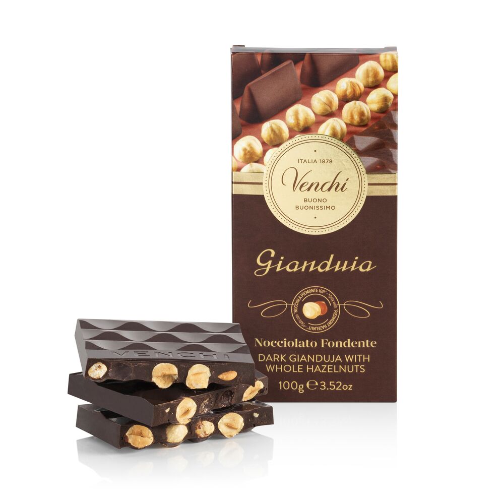 Dark Gianduia Hazelnut bar 100 g