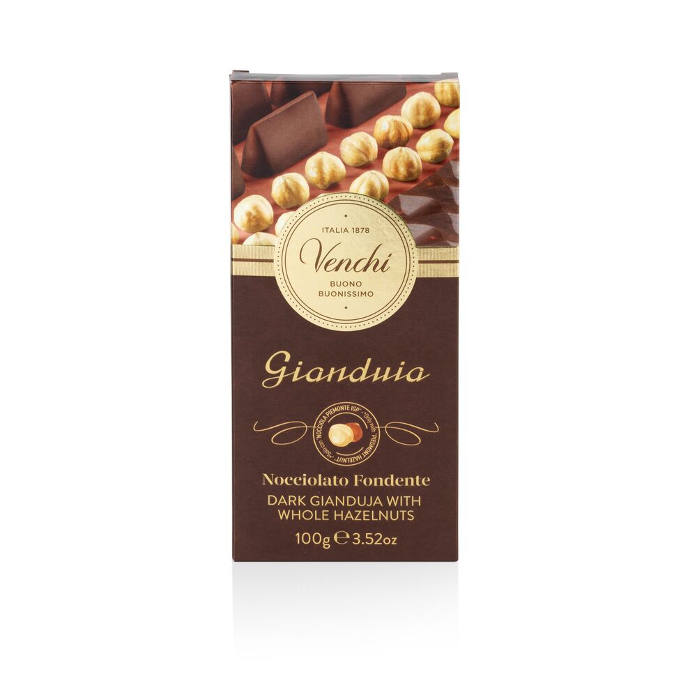 Dark Gianduia Hazelnut bar 100 g