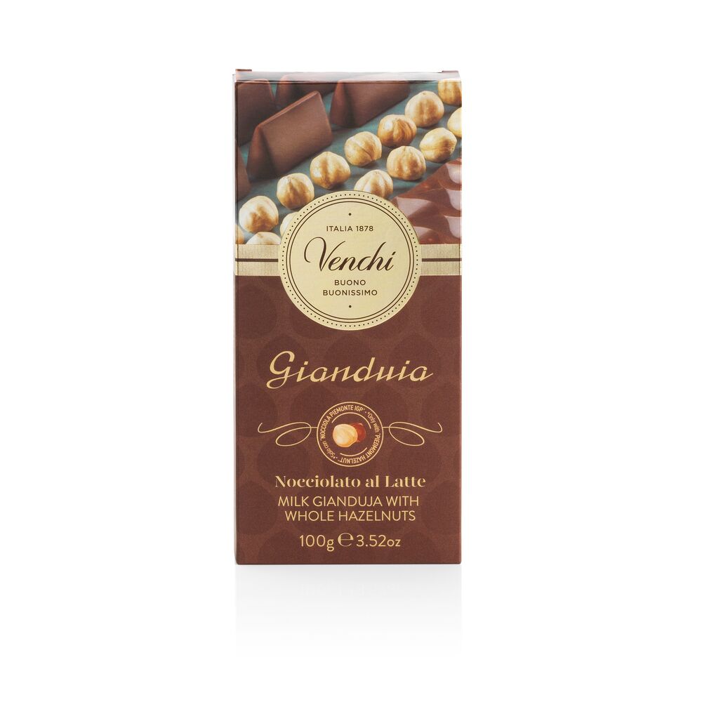 Milk Gianduia Hazelnut bar 100 g