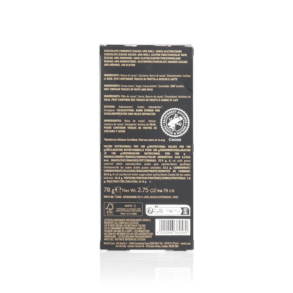 60% Extra Dark Bar 70 g