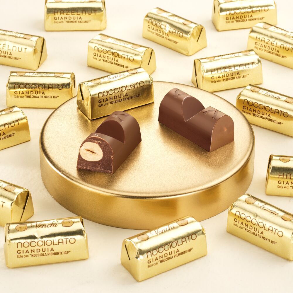 Gianduia Hazelnut Ingot