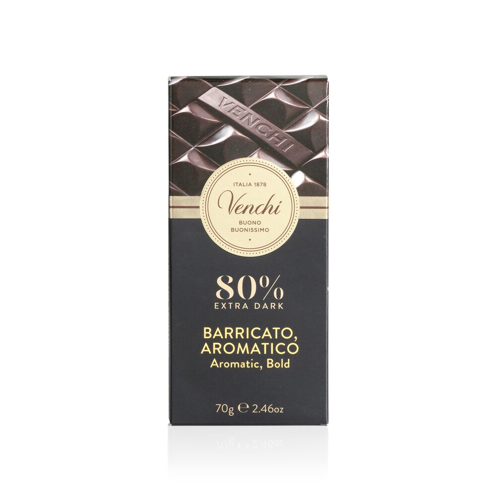Barrel-Aged 80% Extra Dark Bar 70 g