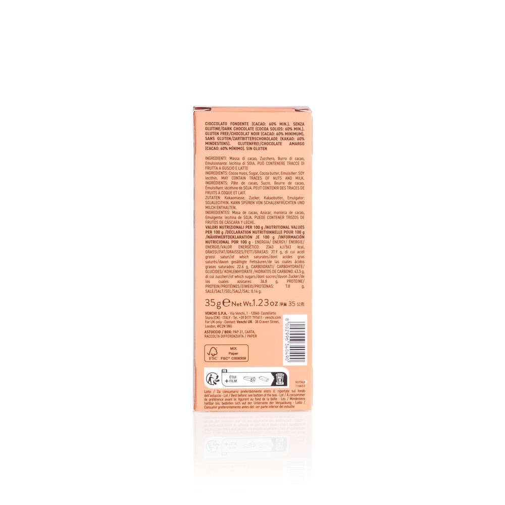 60% Extra Dark Mini Bar 30 g
