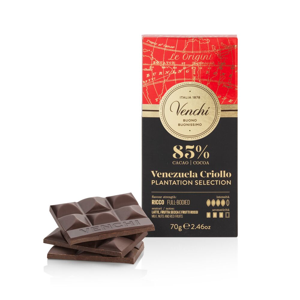 85% Venezuela Dark Chocolate bar 70 g