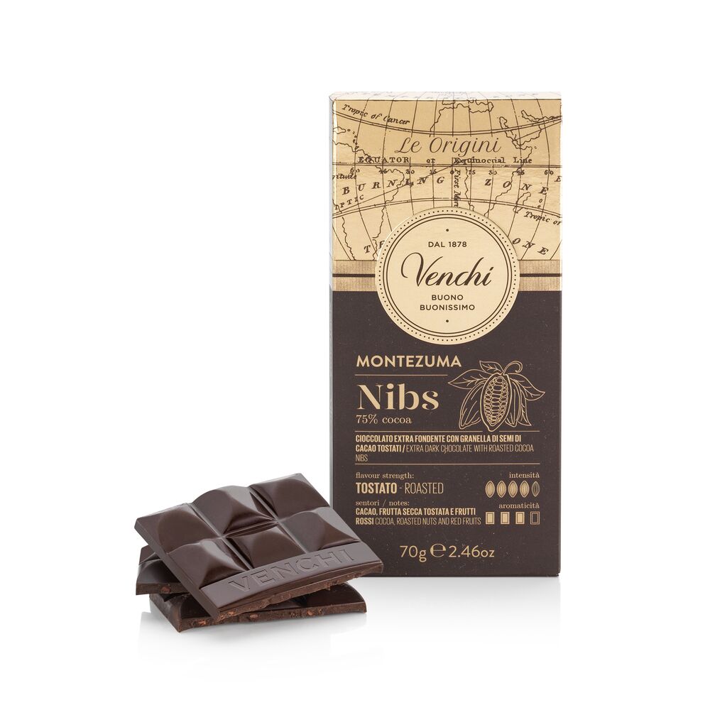 75% Nibs chocolate bar 70 g