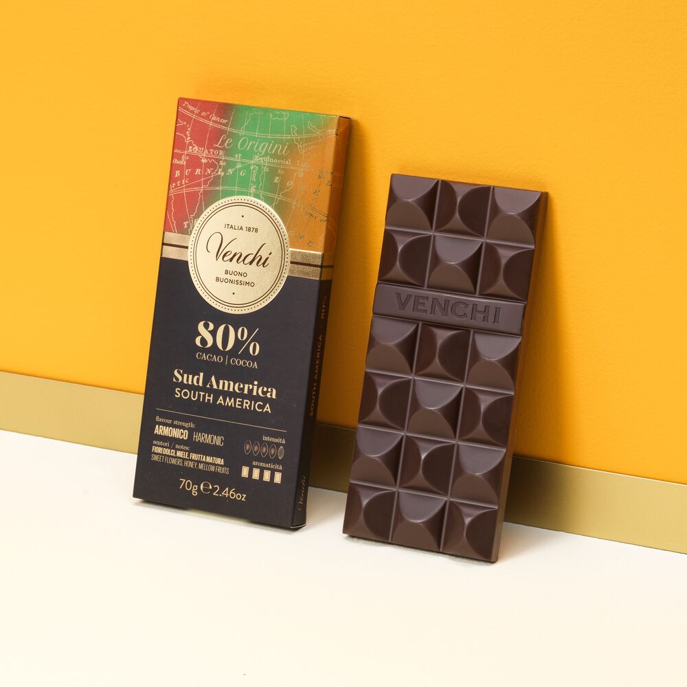 80% South America Chocolate Bar 70 g