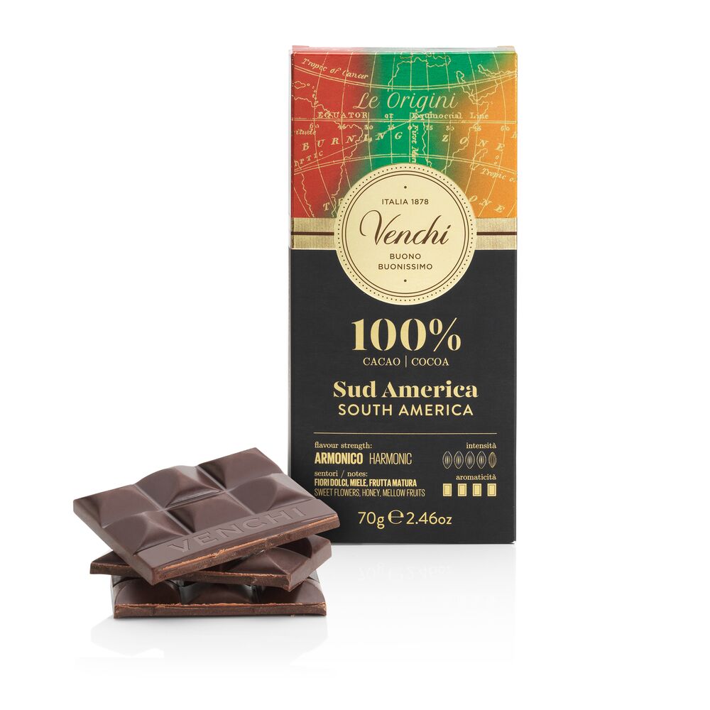 100% South America Chocolate Bar 70 g