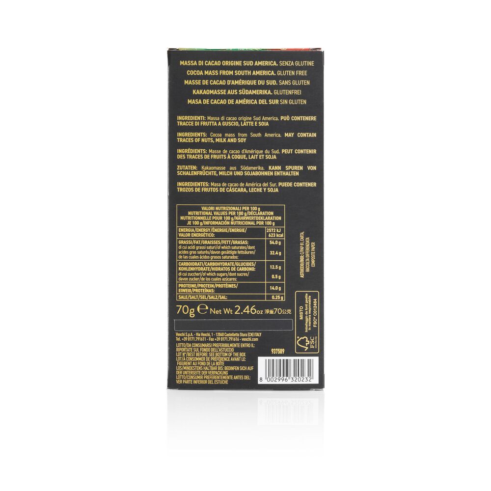 100% South America Chocolate Bar 70 g