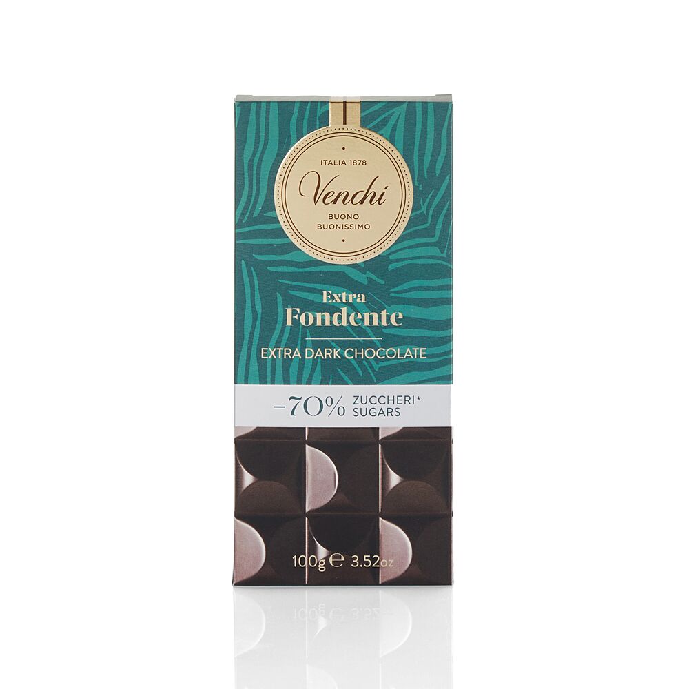 Extra Dark Chocolate -70% Sugars bar 100 g