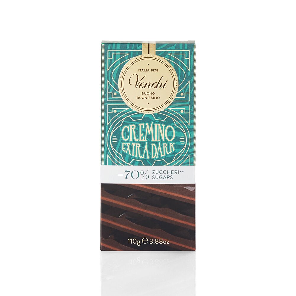 Dark Cremino -70% Sugars bar 110 g