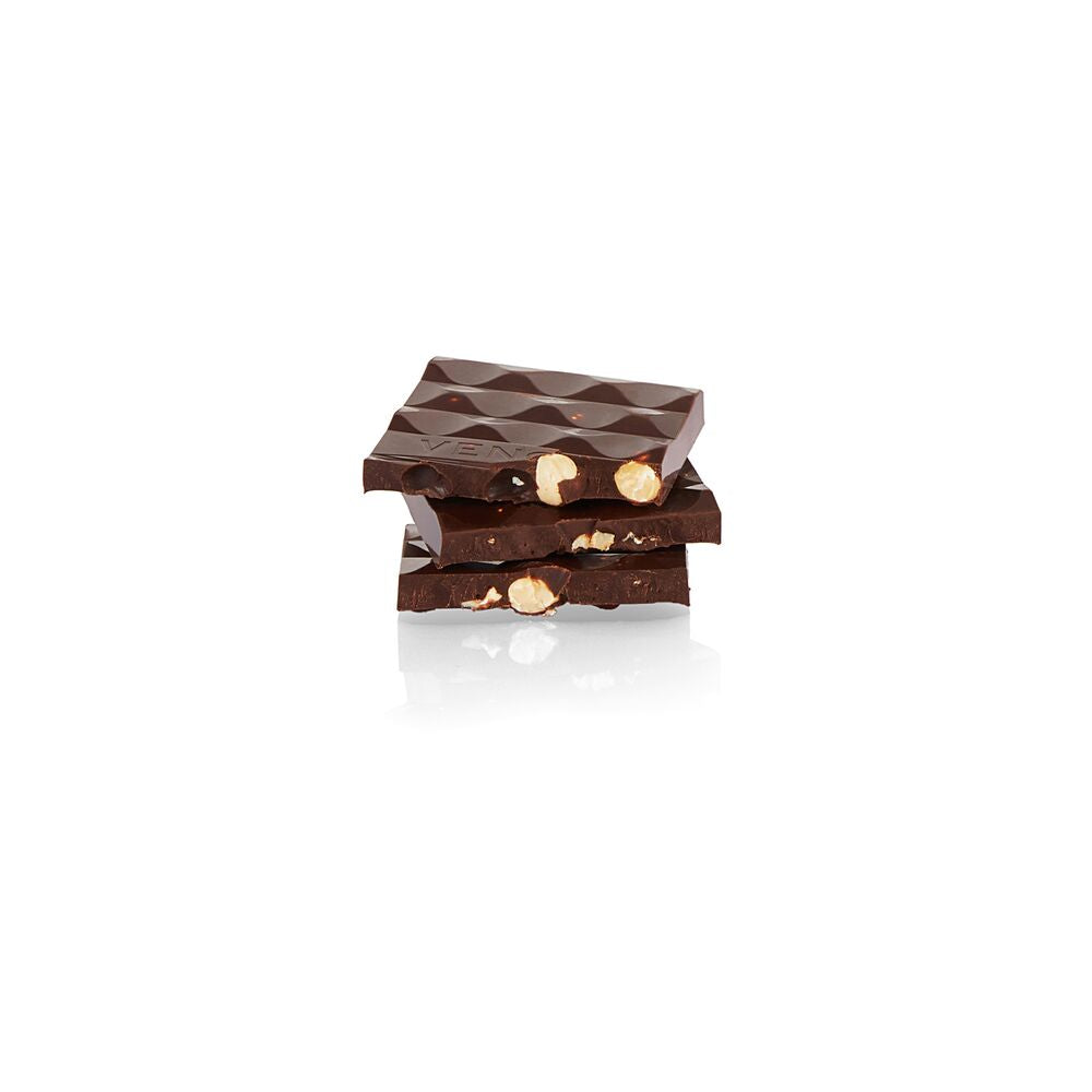 Dark Chocolate Hazelnut -70% Sugars bar 100 g