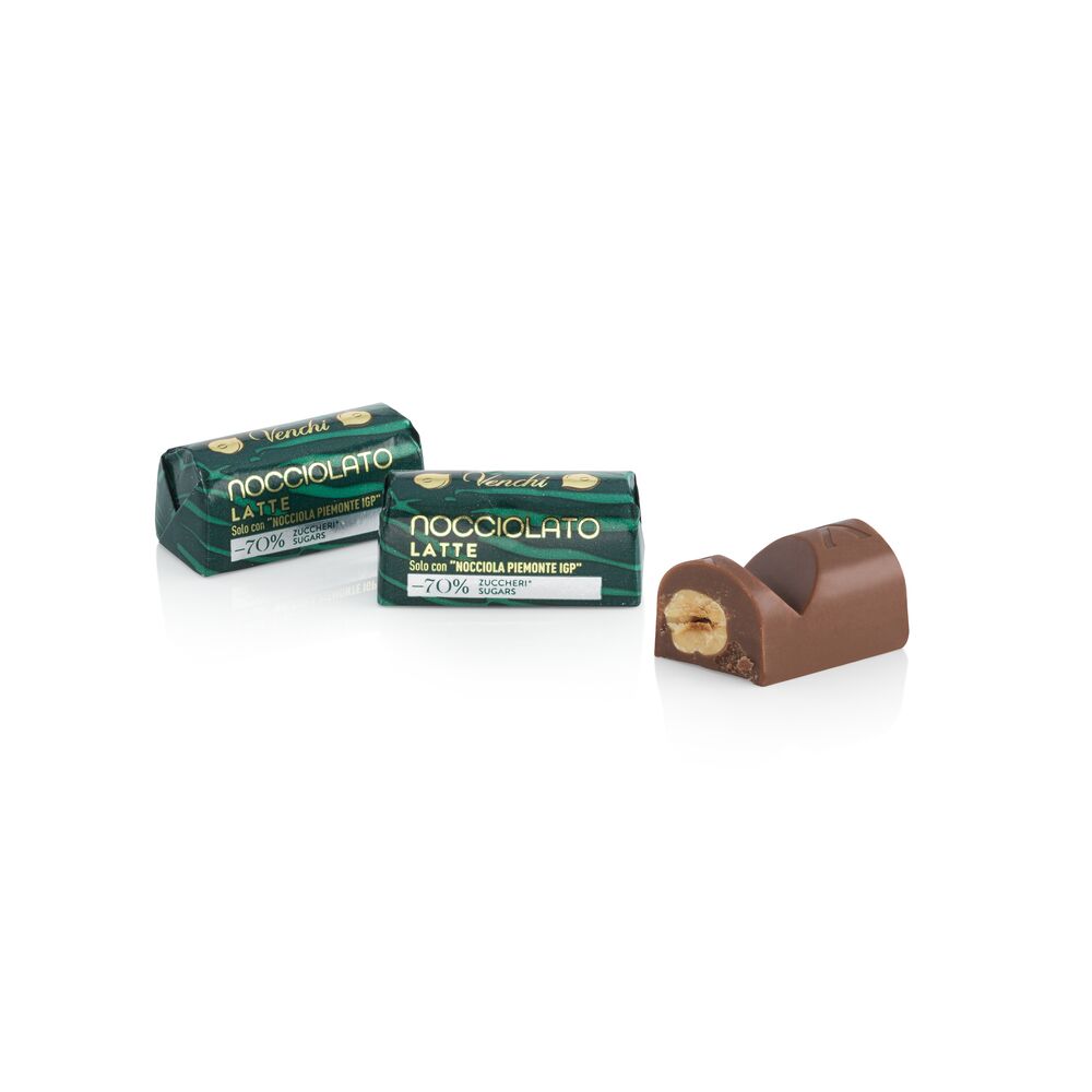 Milk Hazelnut Ingot 70% Less Sugar