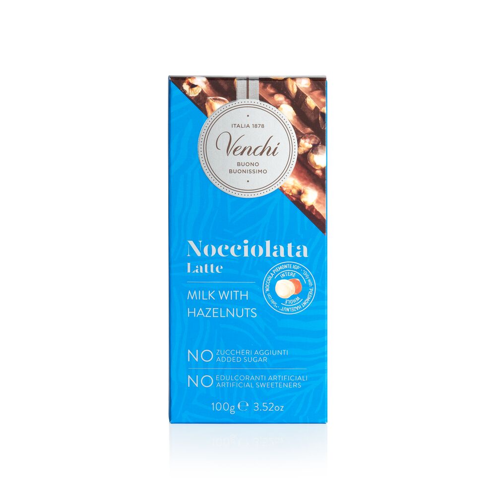 NO Added Sugar Milk Hazelnut Bar 100 g