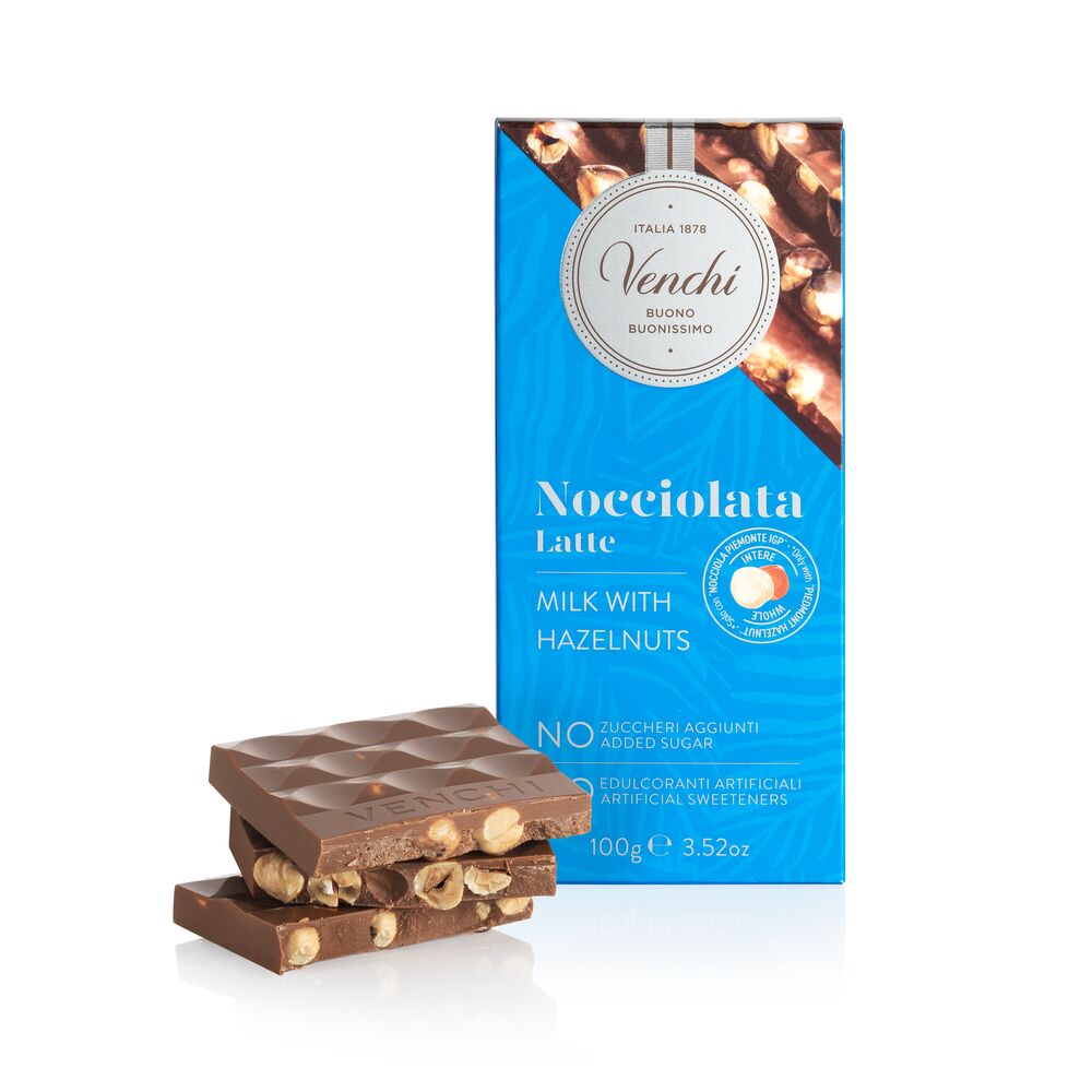 NO Added Sugar Milk Hazelnut Bar 100 g