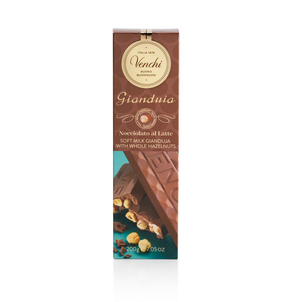 Gianduia with Hazelnuts soft bar 200 g