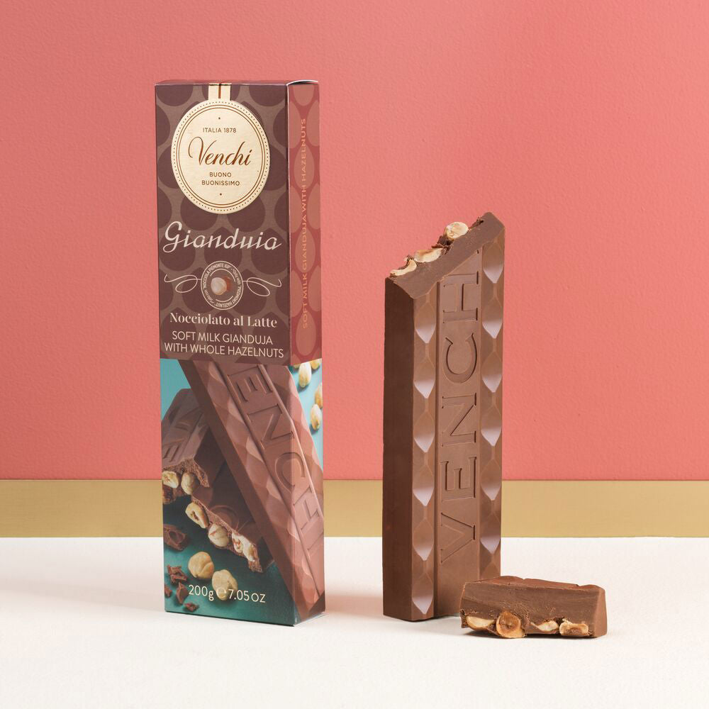 Gianduia with Hazelnuts soft bar 200 g