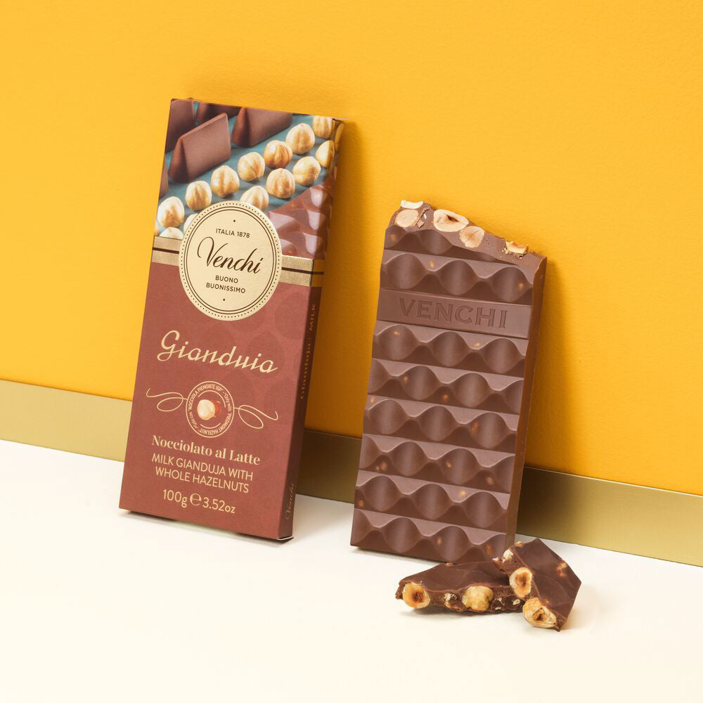 Milk Gianduia Hazelnut bar 100 g