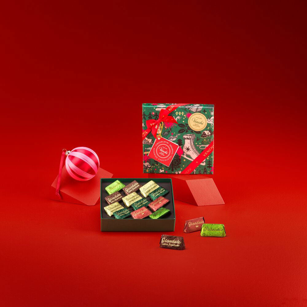 GIFTBOX ANNA HIGGIE GREEN GIANDUIOTTI CHOCOLATES