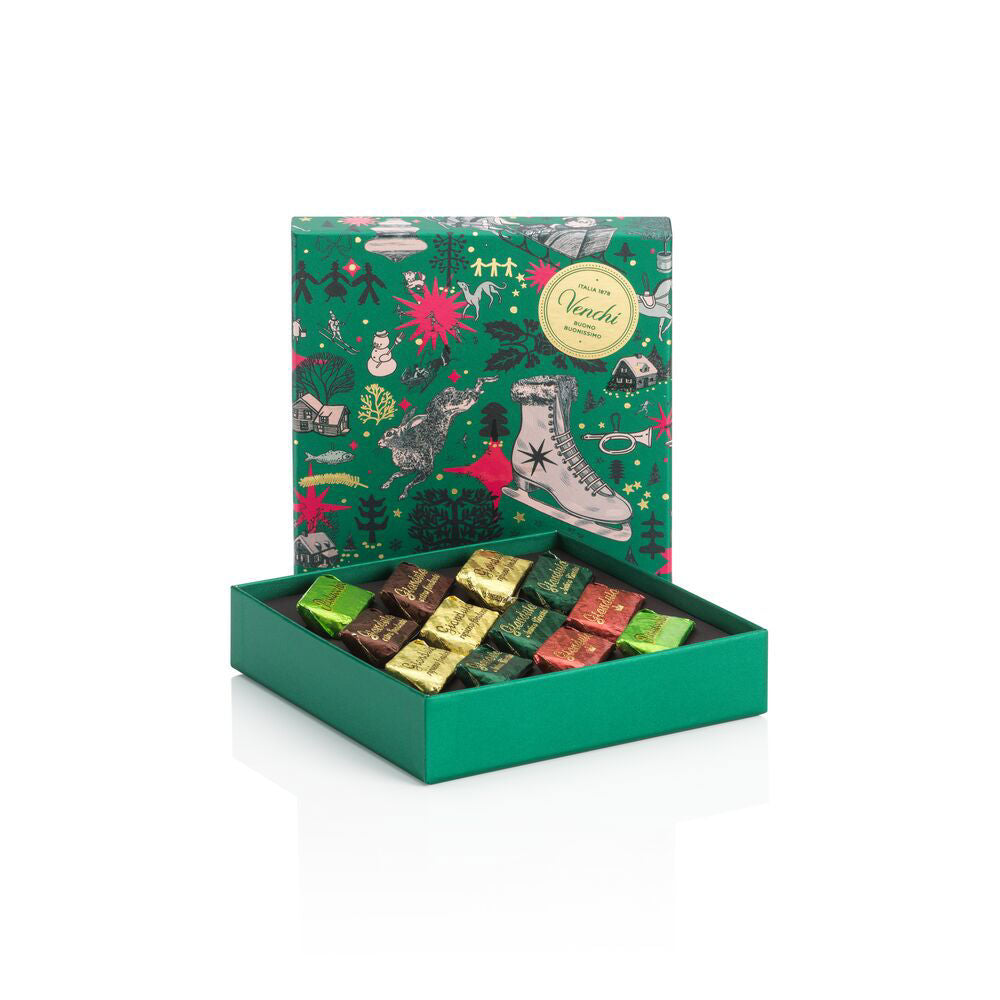 GIFTBOX ANNA HIGGIE GREEN GIANDUIOTTI CHOCOLATES