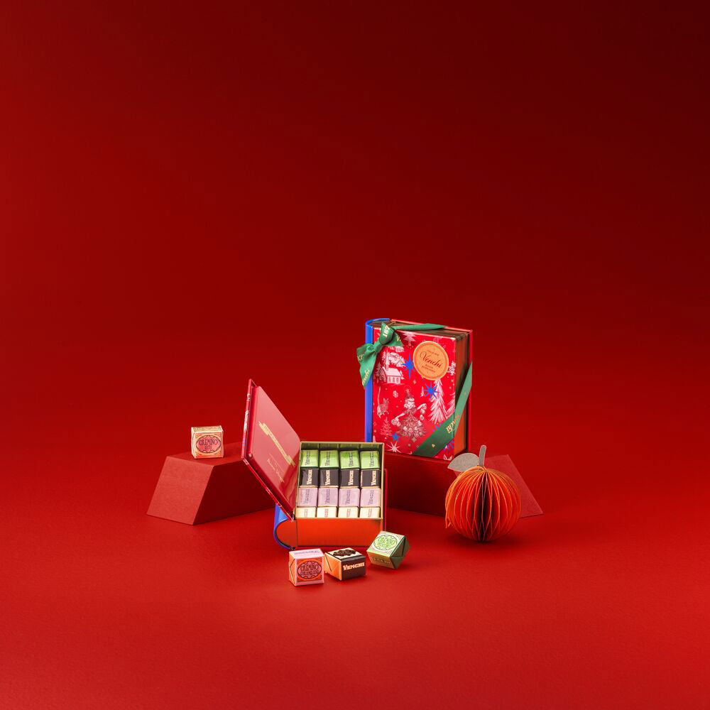 MINI BOOK ANNA HIGGIE RED CREMINI CHOCOLATES