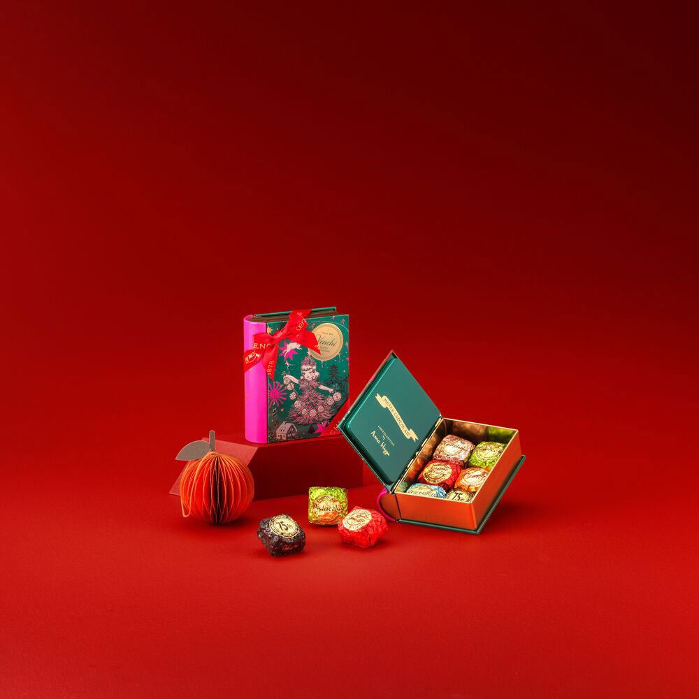 MINI BOOK ANNA HIGGIE GREEN CHOCOVIAR CHOCOLATES