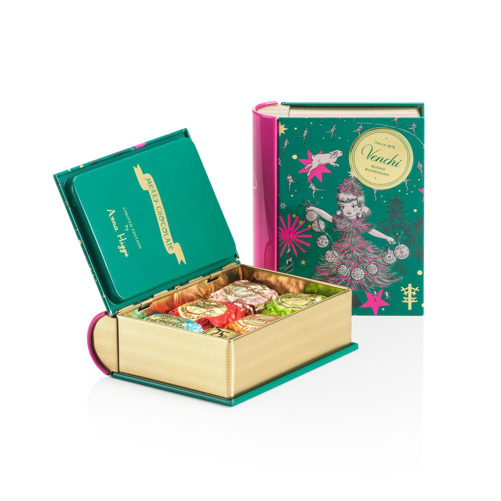 MINI BOOK ANNA HIGGIE GREEN CHOCOVIAR CHOCOLATES
