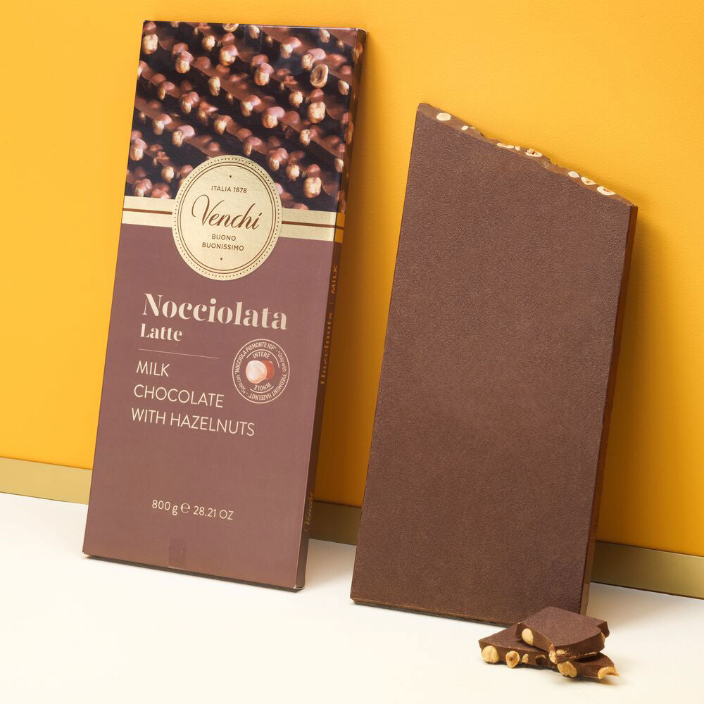 Maxi Milk Chocolate With Hazelnuts bar 800 g