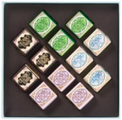GIFTBOX ANNA HIGGIE GREEN CREMINI CHOCOLATES 135 g