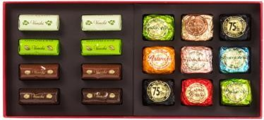 GIFTBOX ANNA HIGGIE RED CHOCOVIAR AND LINGOTTINI CHOCOLATES 294 g