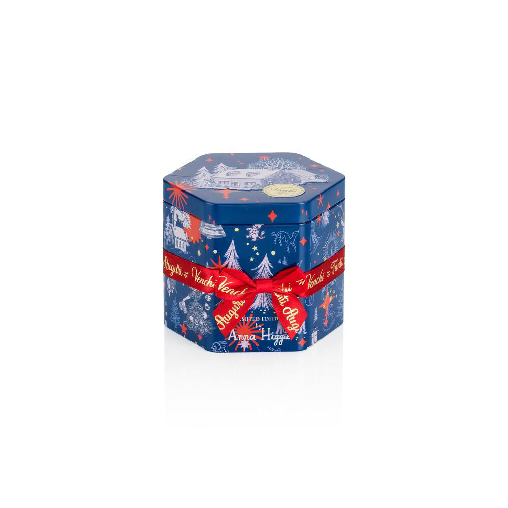 HEXAGONAL TIN ANNA HIGGIE ASSORTED CHOCOLATES